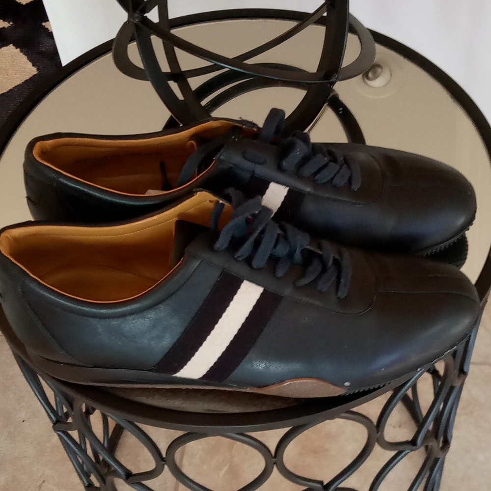 Bally "Frenz" Leather Trainer